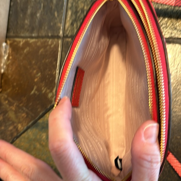 Kate Spade Morgan Museum Plaid Double-Zip Dome Crossbody - Picture 7 of 9